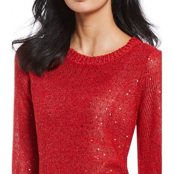 Beautiful NEW Reba Holiday Sweater Size L - Picture 6 of 6